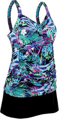 JINXUEER Womens Plus Size Swimwear Floral Tankini Set Review