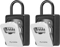 Puroma Lock Box Large Key Lock Box - Secure Outdoor Key Storage