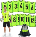 Scrimmage Training Vest (12 Pack) Team Sports Pinnies - Numbered