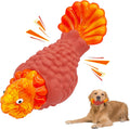 Tough Dog Toys for Aggressive Chewers - Durable Turkey Squeaky Toy