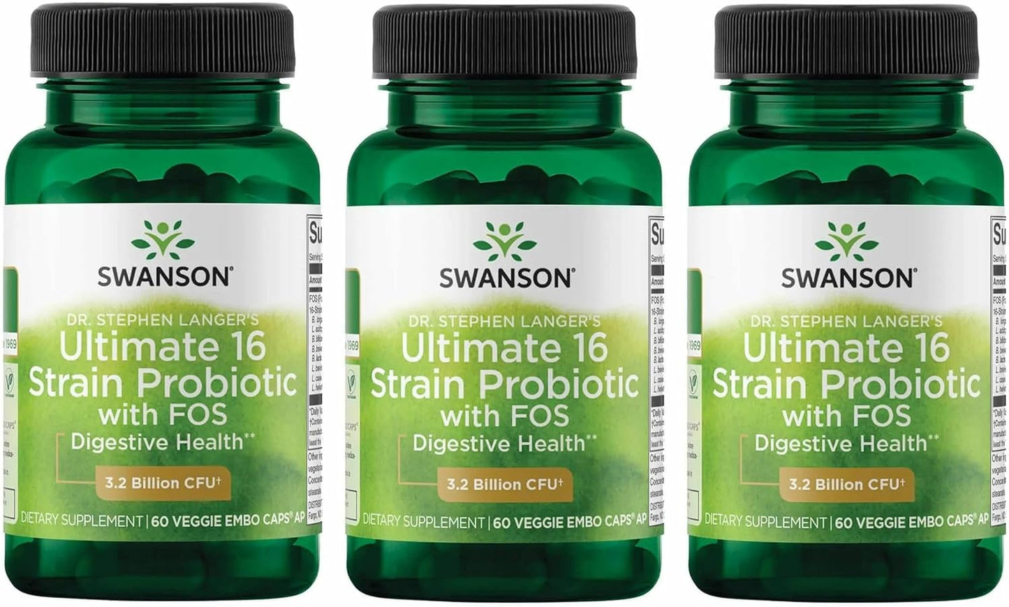 Swanson Dr. Stephen Langer's Probiotic Formula for Digestive Health