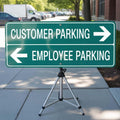 Custom Street Sign Reflective Option 10x24 in - Durable Outdoor ID