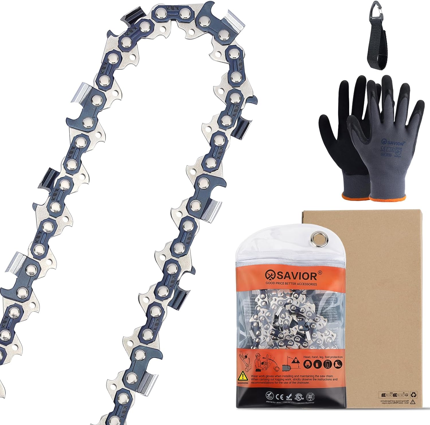Savior 36 Inch Chainsaw Chain for MS440 MS460 MS661 Models