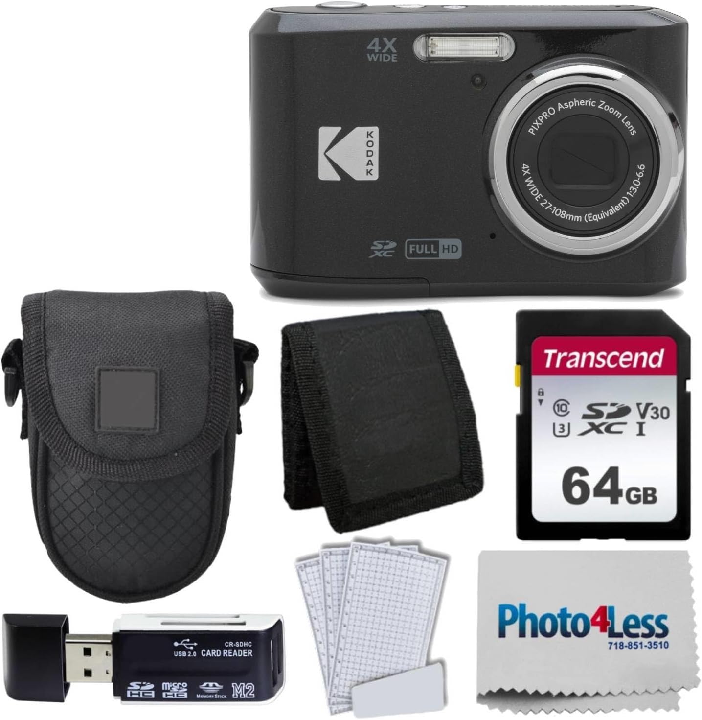 Kodak PIXPRO FZ45 Camera Bundle: Capture Every Moment!