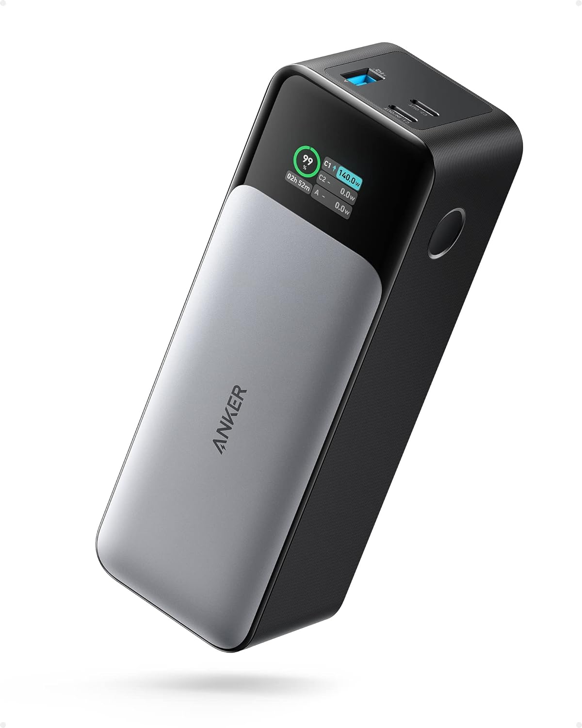 Anker 24,000mAh Laptop Power Bank - Fast Charging for Multiple Devices