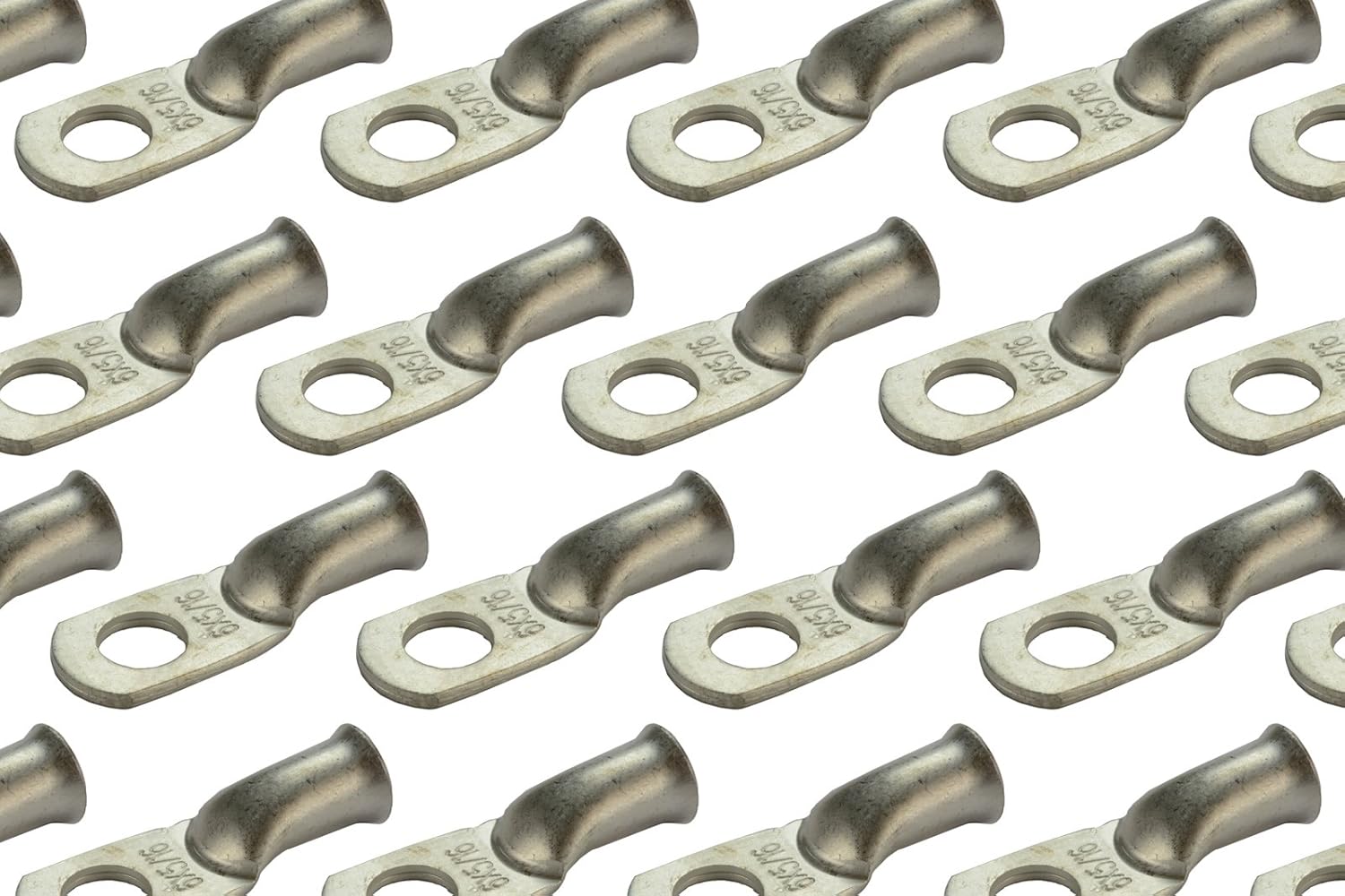 Tinned Copper Welding Battery Cable Ends for Marine Use 100 Pack