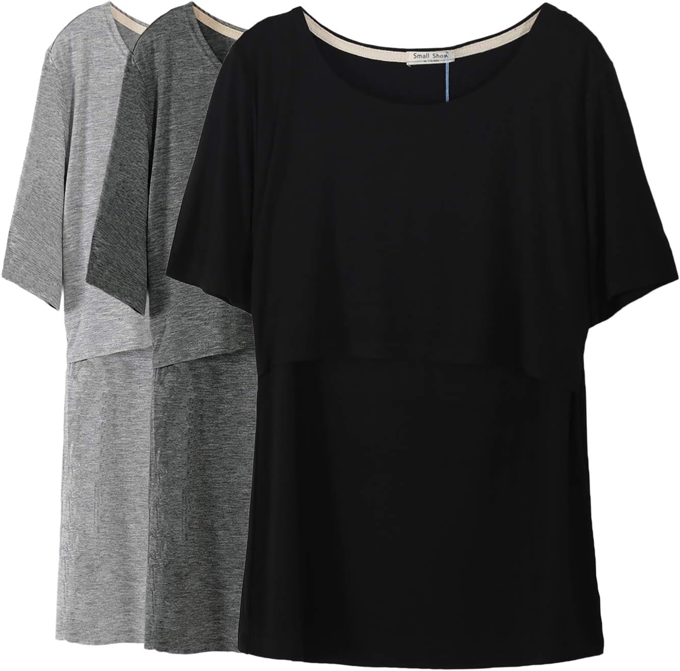 Smallshow Women's Maternity Nursing Tops for Comfortable Feeding