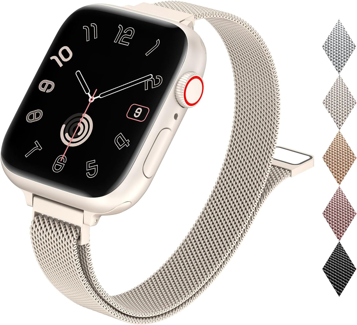 Stylish & Secure Magnetic Stainless Band for Apple Watch