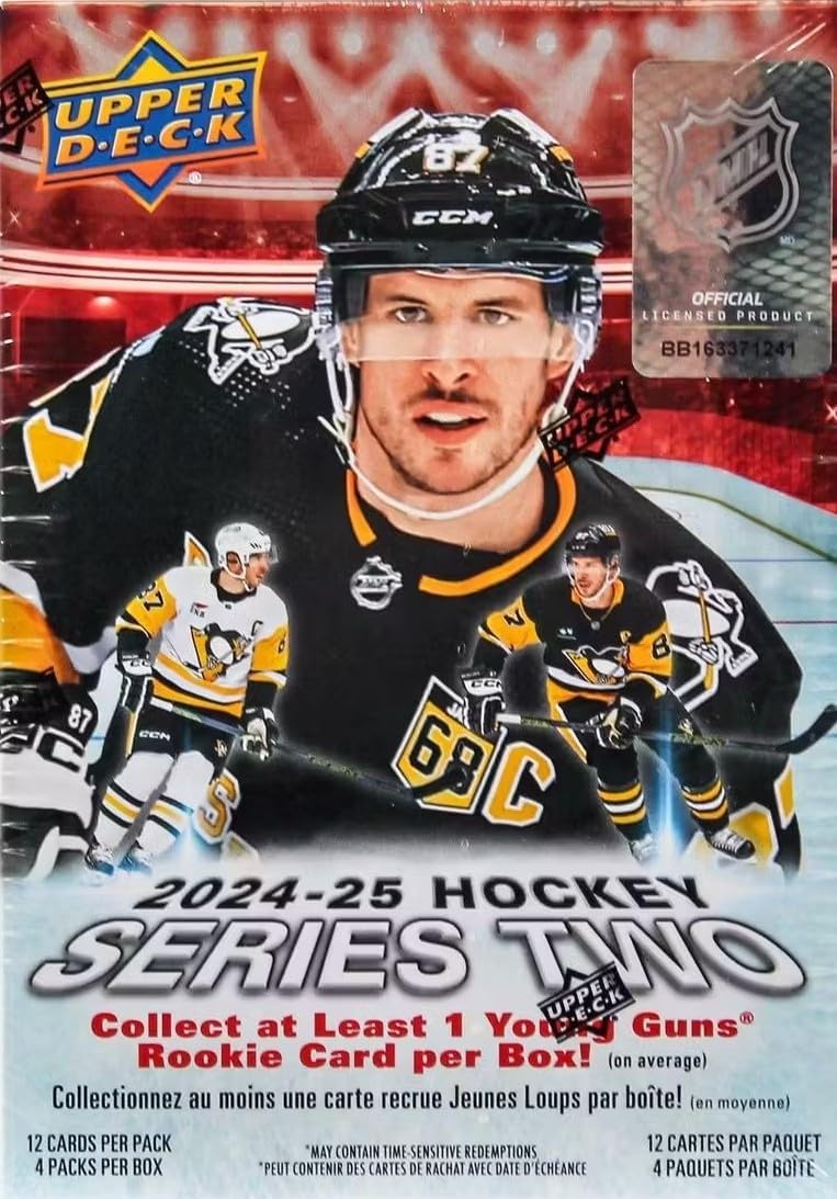 2024 2025 Upper Deck Hockey Blaster Box with Young Guns Cards