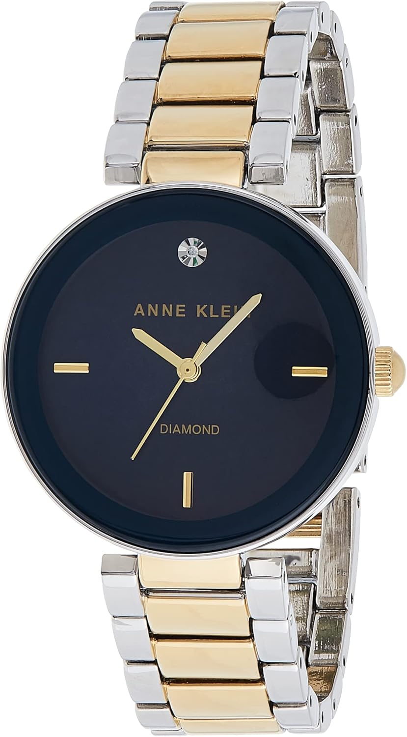 Anne Klein Women's Genuine Diamond Dial Bracelet Watch Review