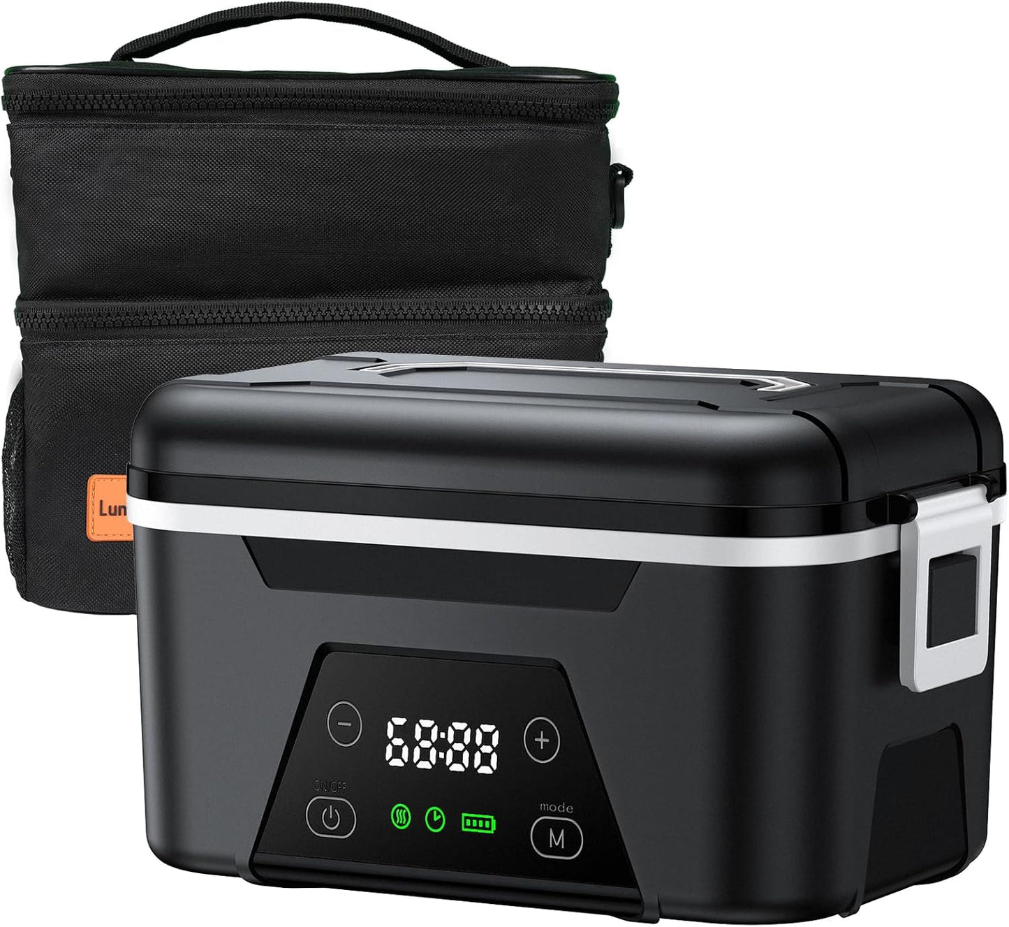 Cordless Heated Lunch Box for Adults with Scheduled Heating