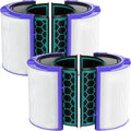 2 Pack Dyson Air Purifier Filters: Pure Cool 360 HEPA Carbon