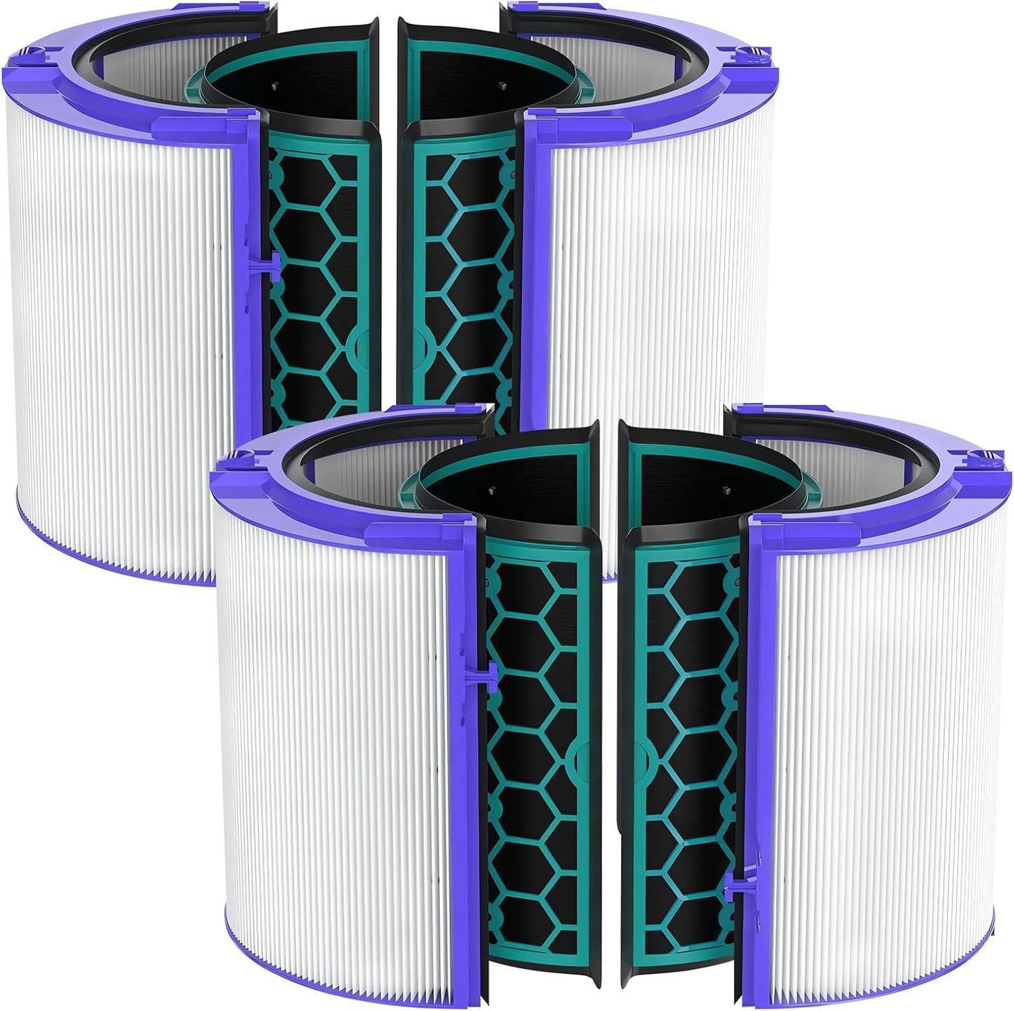 2 Pack Dyson Air Purifier Filters: Pure Cool 360 HEPA Carbon