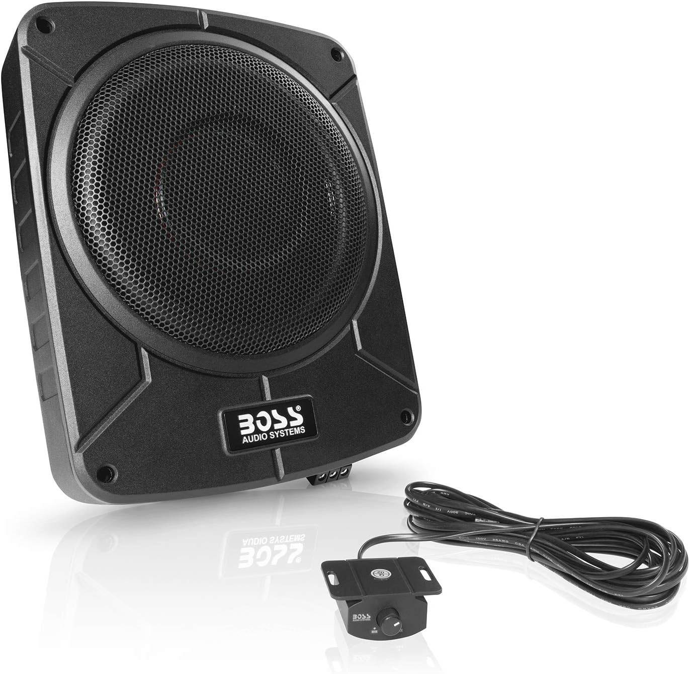 BOSS Audio Systems BAB10 Amplified Car Subwoofer for Limited Space