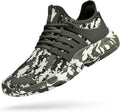 Feetmat Men's Non Slip Gym Sneakers Lightweight Breathable Athletic