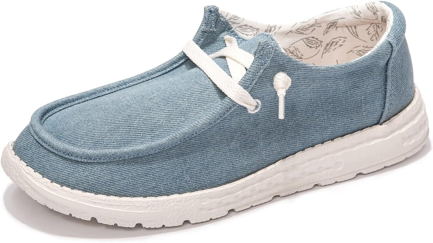 BENEKER Women's Loafers Slip On Casual Boat Shoes for Comfort
