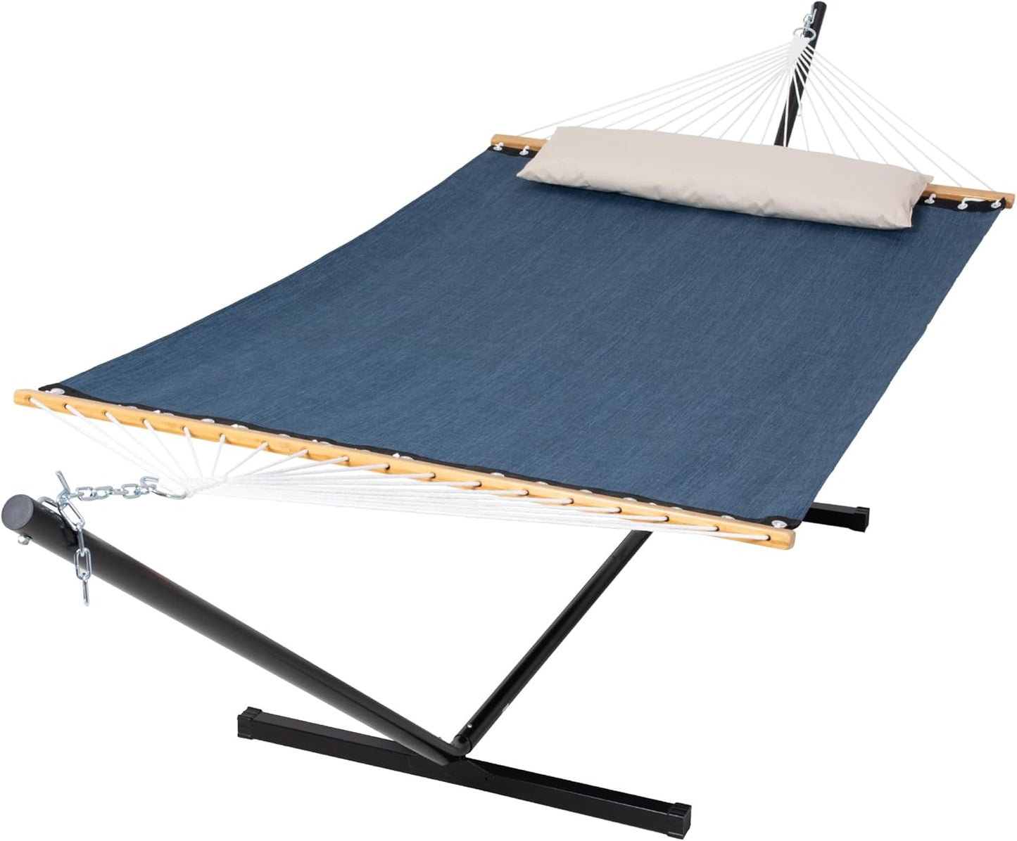 Quick Dry Two Person Hammock with Stand and Head Pillow