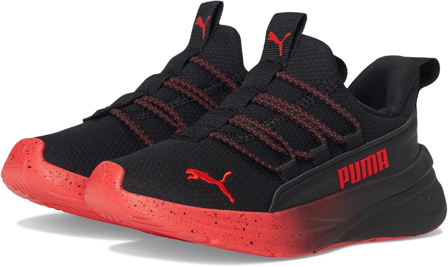PUMA Kids' Softride One4all Slip-on Sneakers for Young Feet
