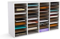 Safco Wooden Paper and Mail Organizer for Efficient Home Office