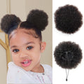 Curly Ponytail Extension Human Hair Medium Drawstring Ponytail - Loose