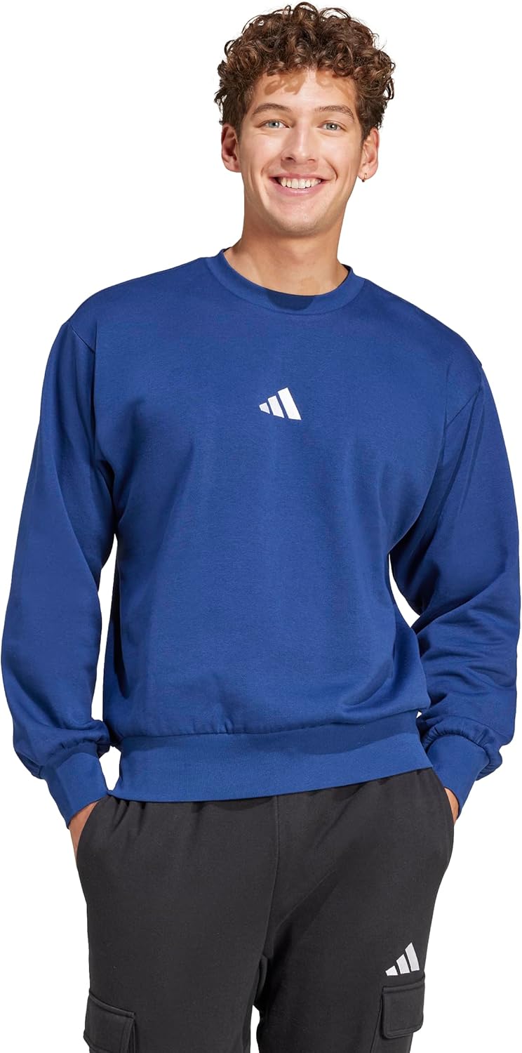 adidas Essentials Feel Cozy Fleece Sweatshirt for Men Review