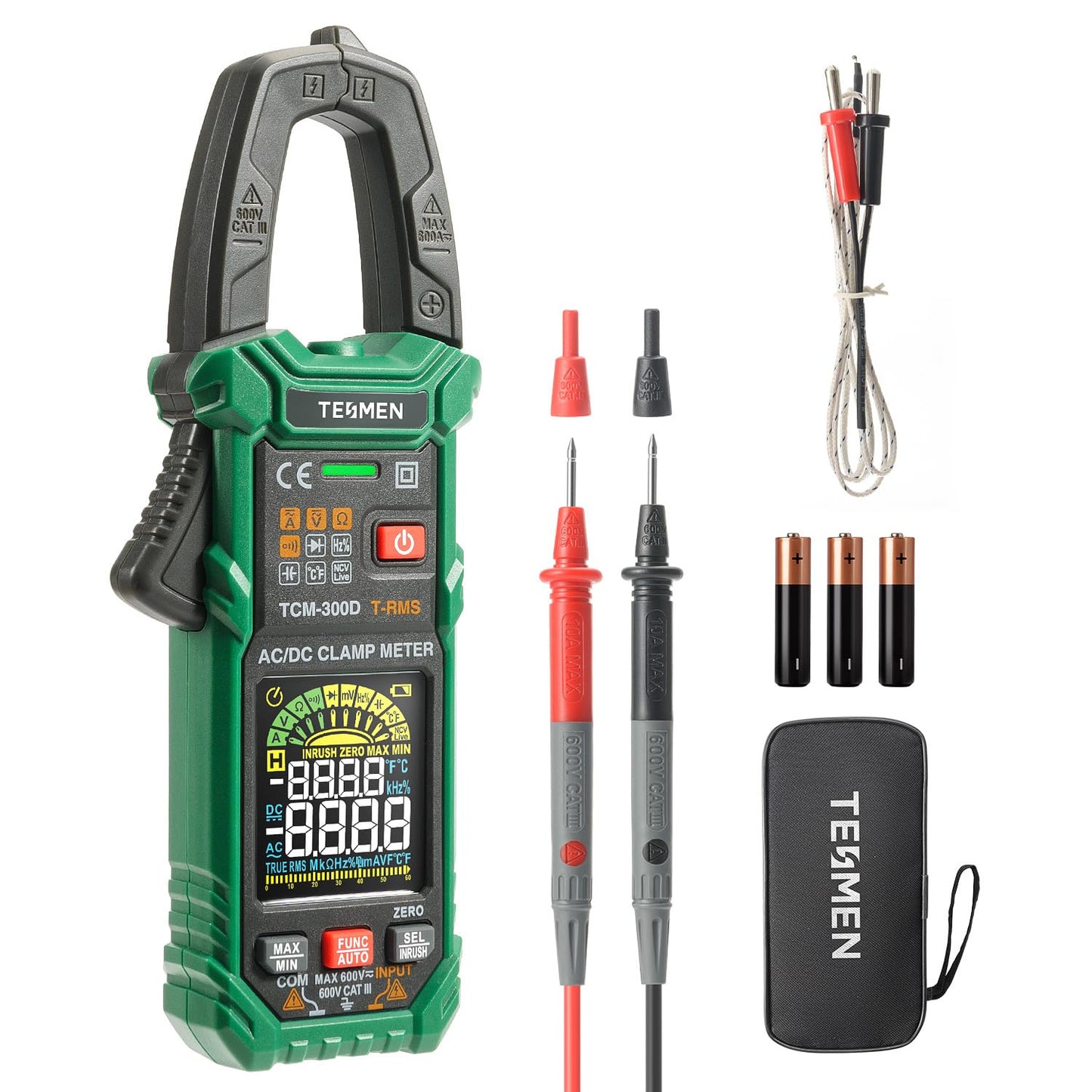TCM-300D Digital Clamp Meter for Accurate Voltage Testing