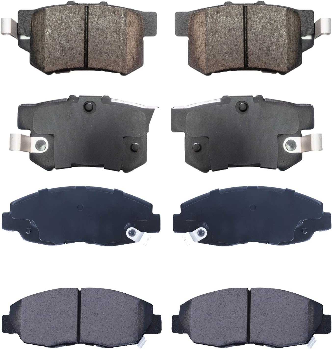 EXPPOWER Replacement Ceramic Brake Pads for Acura & Honda