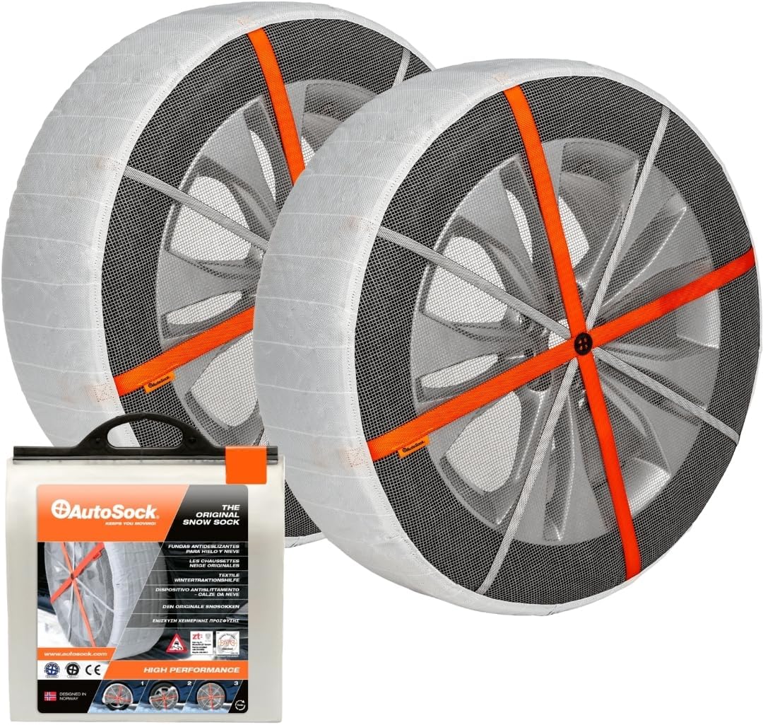 AutoSock HP685 Snow Socks for Tires - Ultimate Tire Chain Alternative