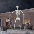 7.9ft Halloween Giant Skeleton - Tall Outdoor Posable Decoration