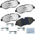 Bendix Fleet Metlok MKD1693FM Semi-Metallic Front Brake Pads - Heavy