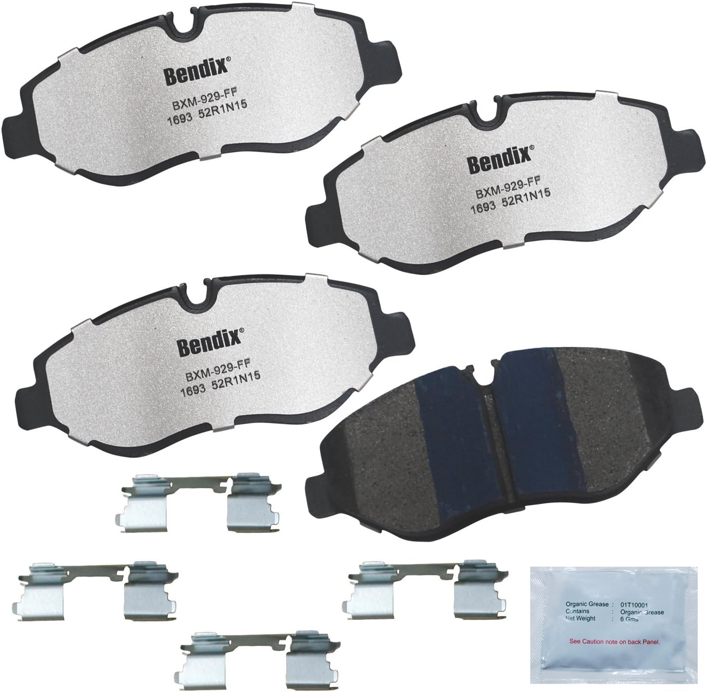 Bendix Fleet Metlok MKD1693FM Semi-Metallic Brake Pads Review