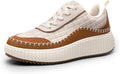 Chunky City Tweed Platform Fashion Sneaker - Comfortable Everyday sole