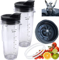 ABTER Replacement Blade & 24oz Cups for Nutri Ninja Foodi Power Blender