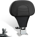 Adjustable Rider Backrest Pad for Harley Touring 2009-2025 - Slim