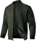 Mens Loose Fit Lightweight Bomber Jacket for Men - Casual Stylish