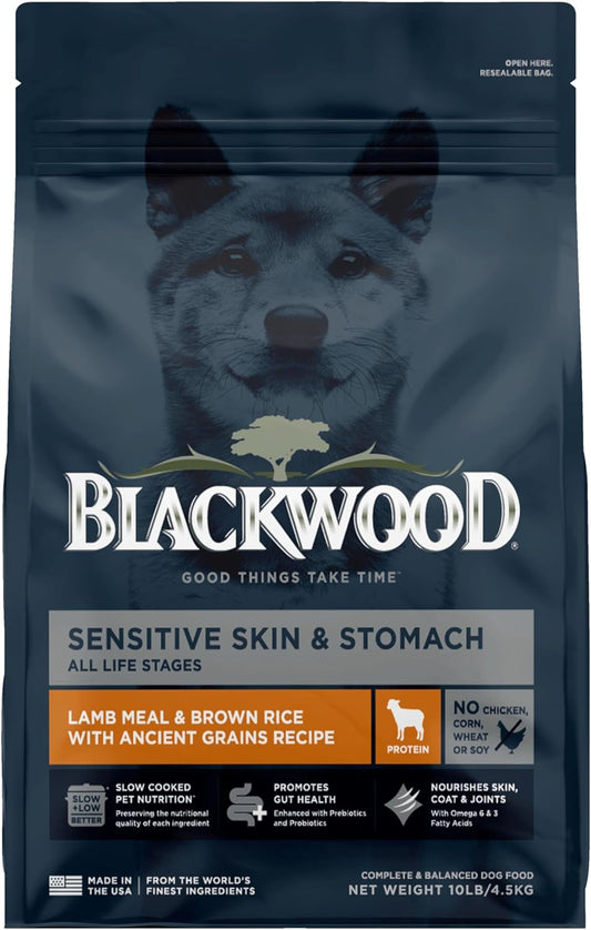 Blackwood Sensitive Skin & Stomach Dry Dog Food for All Breeds