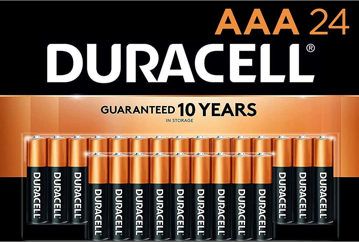 Duracell CopperTop AAA Alkaline Batteries - Long Lasting Power
