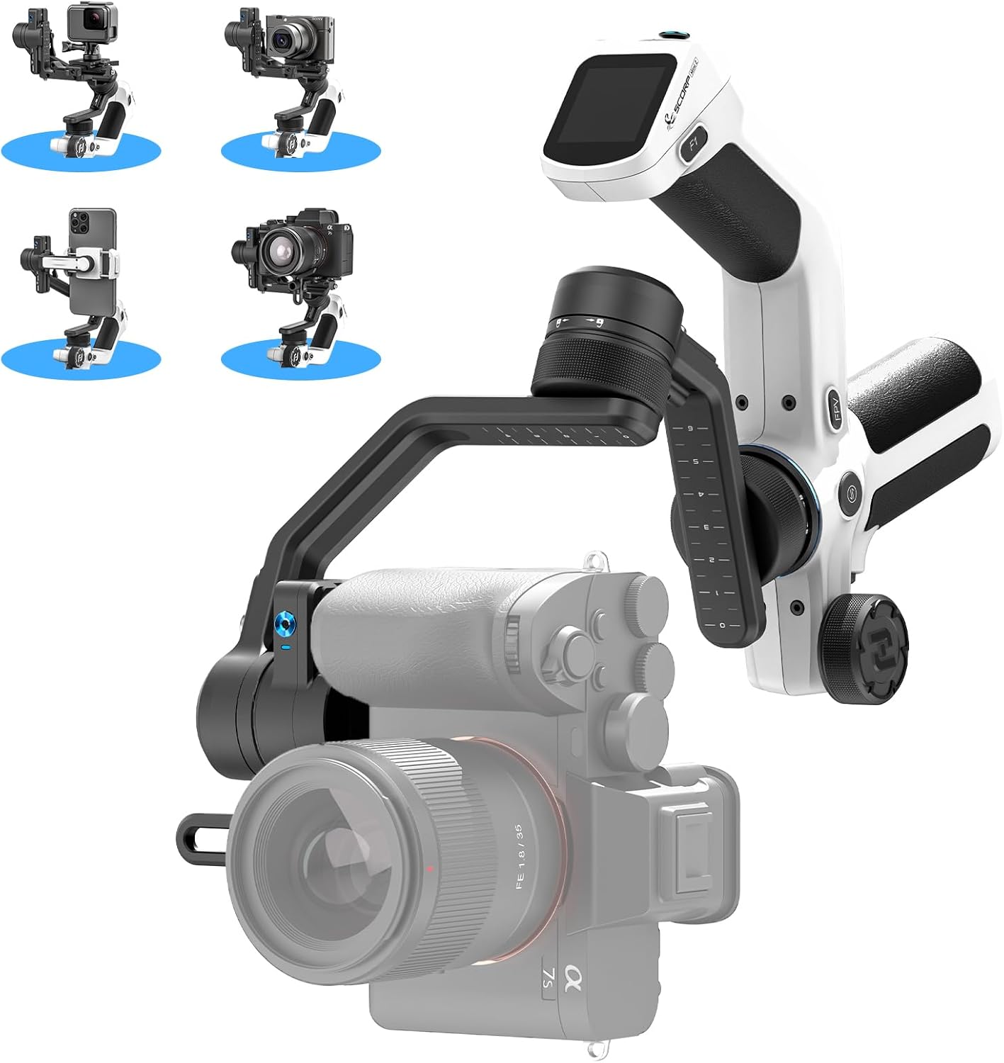 Feiyu SCORP Mini-2 Gimbal: AI Tracking & Gesture Control