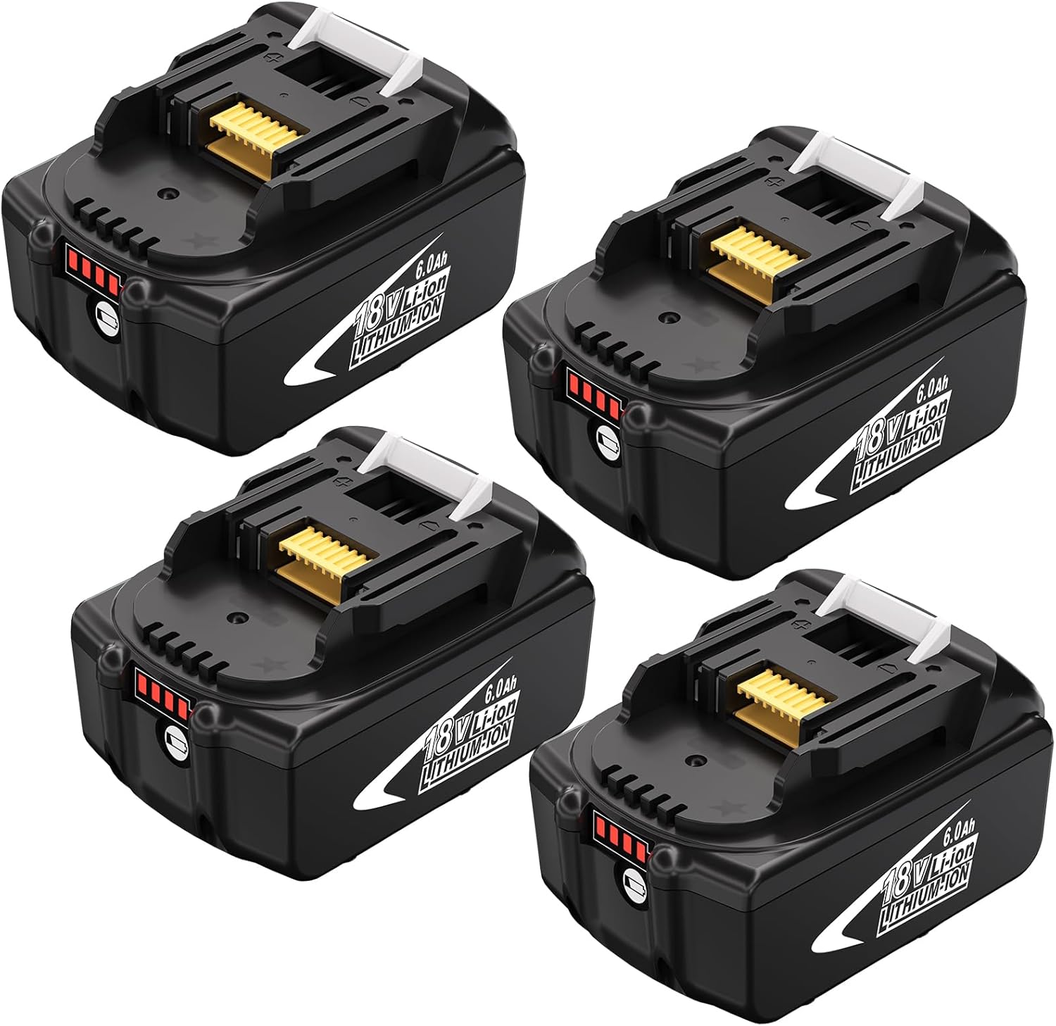 18V 6000mAh Lithium-Ion Battery Replacement for Makita Tools