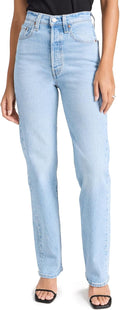 Levi's Ribcage Full Length Jeans for Women - High Rise Fit