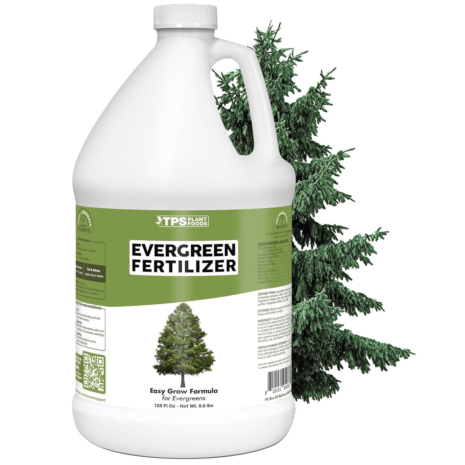 Evergreen Tree Fertilizer for All Conifer Trees and Shrubs