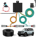 Nilight 4 Pin Trailer Wiring Harness for 2021-2024 Ford Bronco Sport