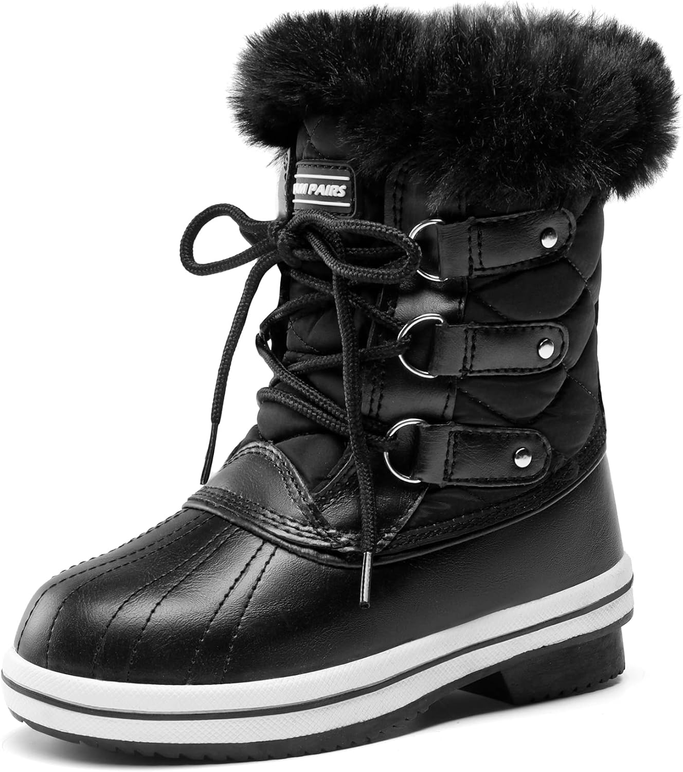 DREAM PAIRS Cozy Kids Snow Boots for Warm Winter Play