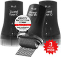 Wide Advanced Confidentiality Roller Stamp - 3-Pack Privacy Shield