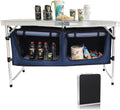 Portable Aluminum Camping Table for Outdoor Adventures and Travel