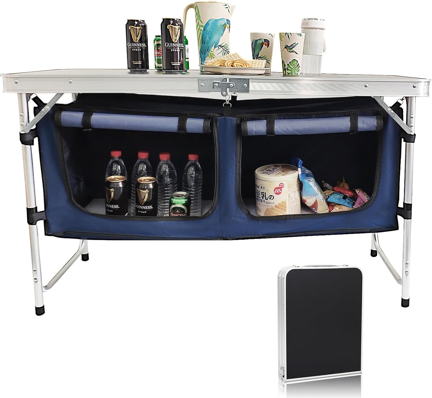 Camp Field Camping Folding Aluminum Table for Outdoor Adventures