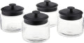 Anchor Hocking Montana Glass Jars with Fresh Sealed Lids - Set of 4