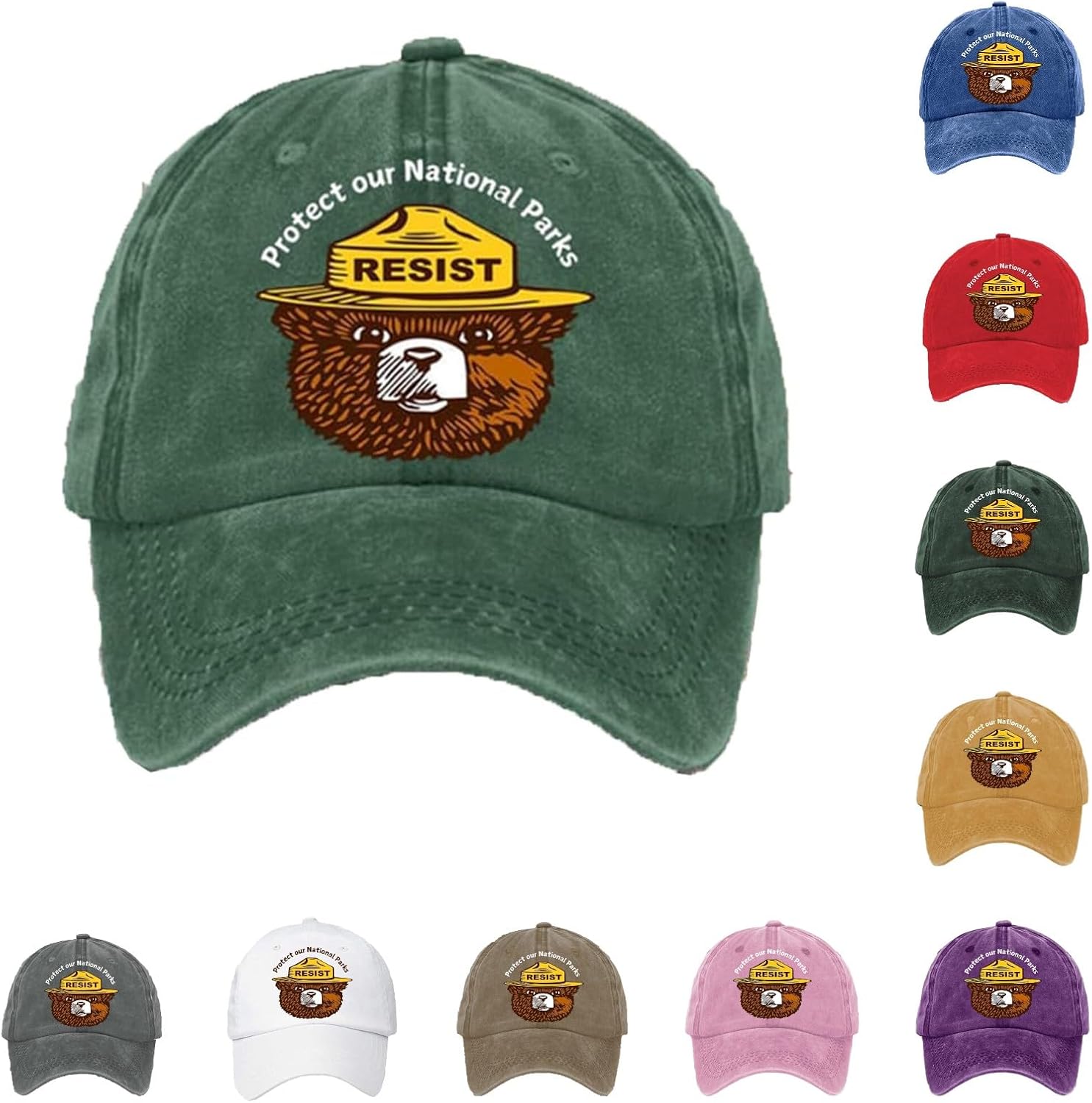 Protect Our Parks Unisex Wildlife Cap