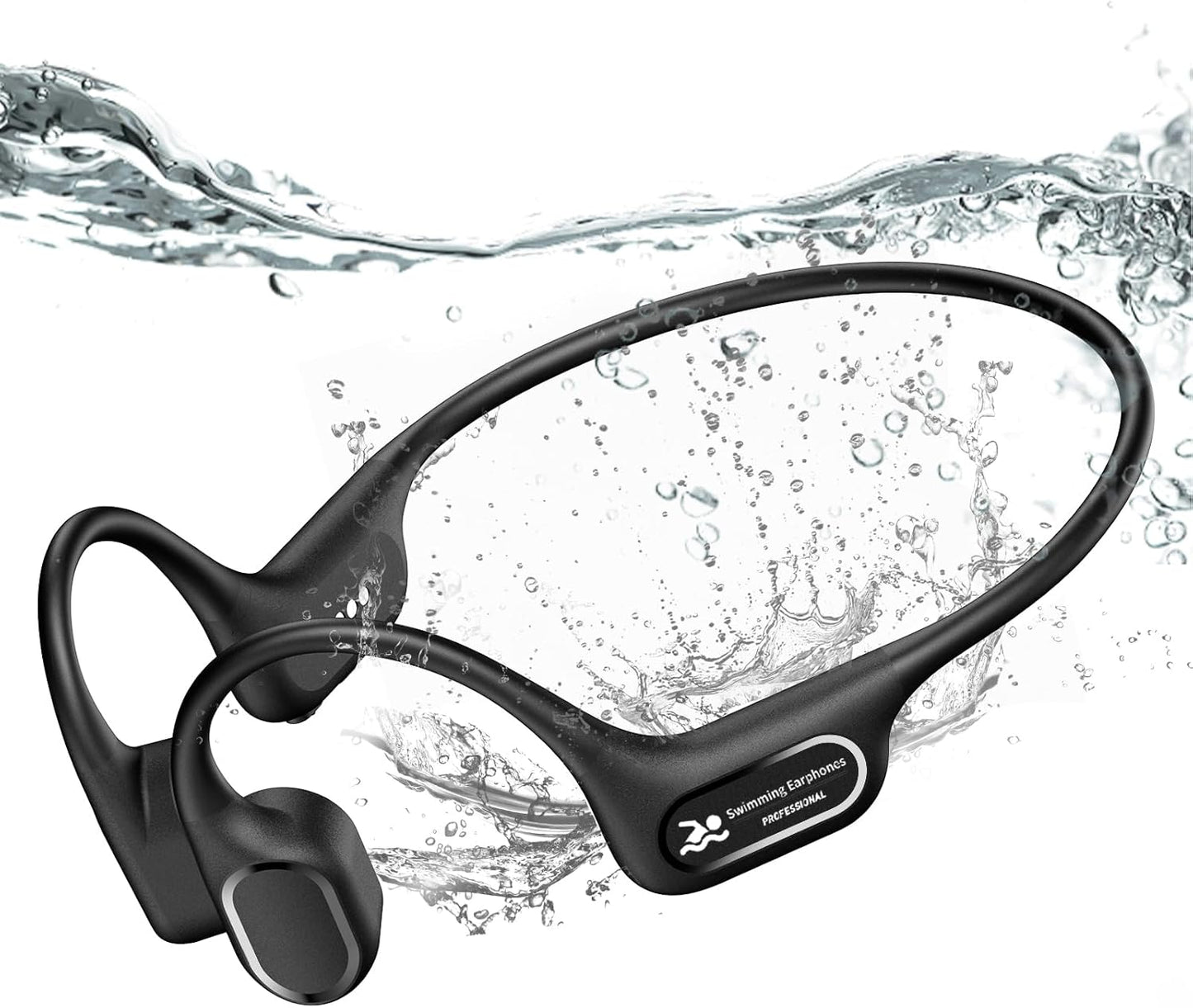 Bone Conduction Bluetooth Headphones for Swimming and Sports