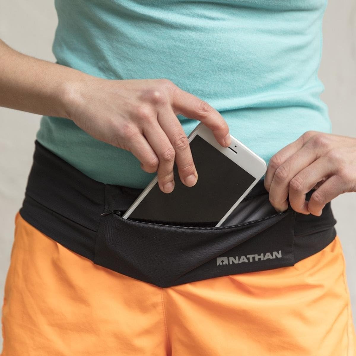 Nathan Zipster Running Belt for Men and Women - Bounce Free Pack